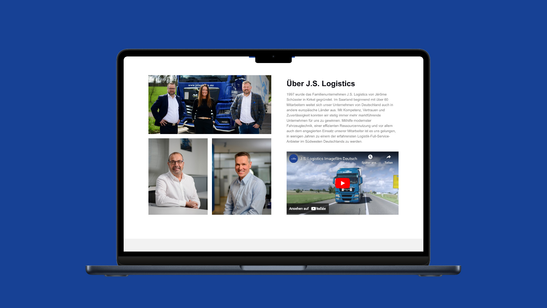 Making a career at J.S. Logistics New website online J.S. Logistics
