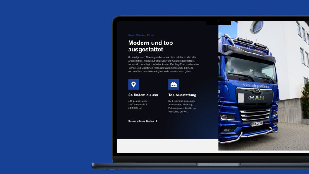 Making a career at J.S. Logistics New website online J.S. Logistics